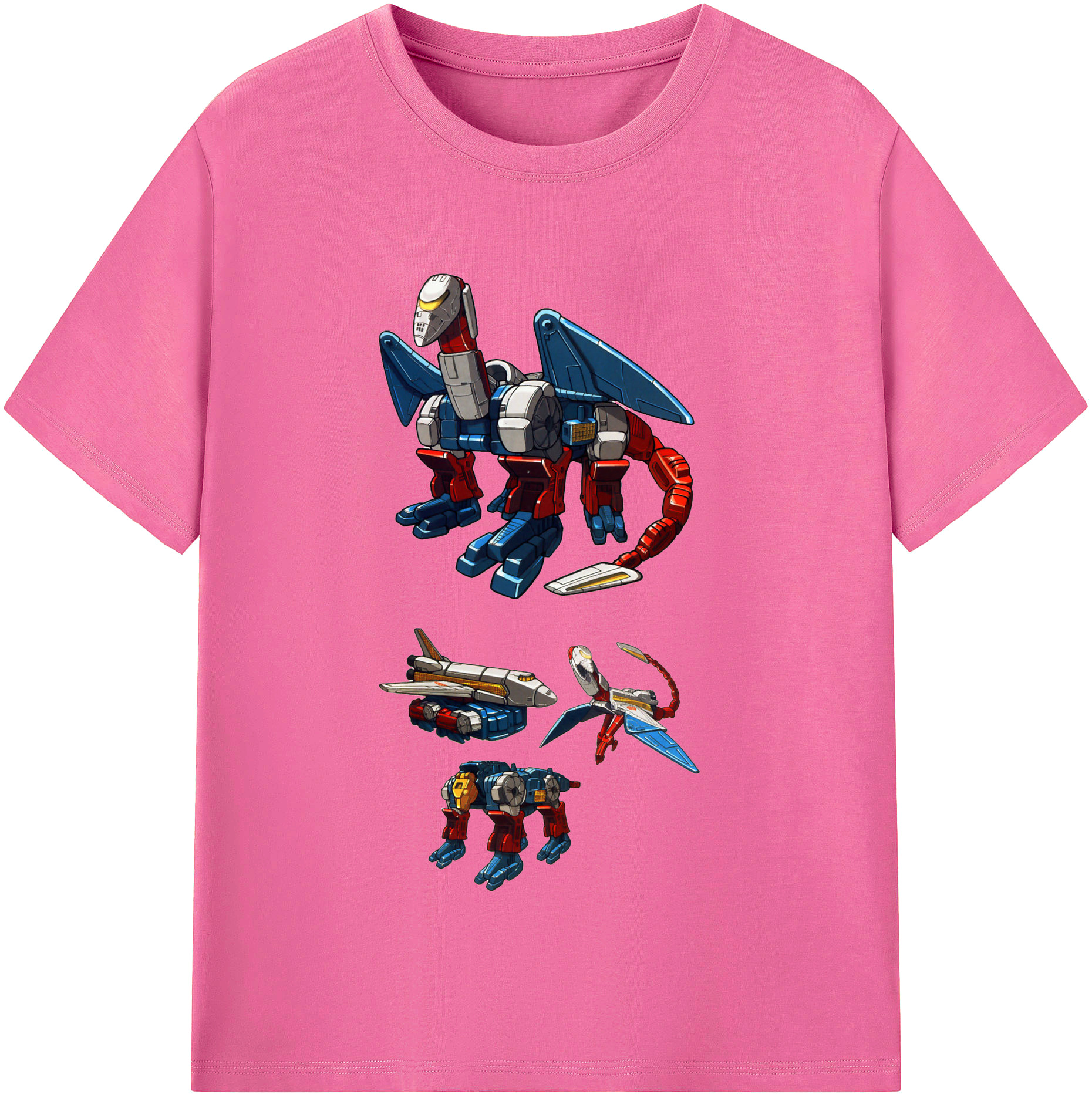 （画像用）  レディースカジュアルプリントTシャツ（綿100％）